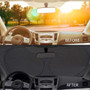 Nissan 370Z Z Logo Universal Fit One-Piece Easy Folding Silver Reflective Fabric Windshield Sun Shade (size: 64"x 32")