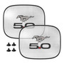 Ford Mustang GT 5.0 Car Side Window Mesh Sun Shades for Baby Children UV Protection, 2 Pack