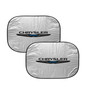 Chrysler Logo Dual Panels 2-28" W x 24" L Easy Folding Windshield Sun Shade