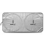 Lincoln MKC Universal Fit One-Piece Easy Folding Silver Reflective Fabric Windshield Sun Shade (size: 64"x 32")