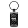 Ford Mustang Boss 302 Real Black Carbon Fiber Gunmetal Metal Case Key Chain