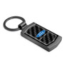 Ford Maverick Real Black Carbon Fiber Gunmetal Metal Case Key Chain