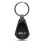 Chevrolet Camaro ZL1 Black Dome Gunmetal Black Metal Teardrop Key Chain