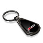 Chevrolet Z71 Black Dome Gunmetal Black Metal Teardrop Key Chain