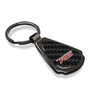 Chevrolet Camaro RS Real Black Carbon Fiber Gunmetal Black Teardrop Key Chain
