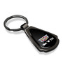 Cadillac XT5 Black Dome Gunmetal Black Metal Teardrop Key Chain