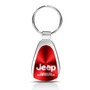 Jeep Grand Cherokee Red Tear Drop Key Chain