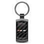 Chevrolet Camaro 1LE Real Black Carbon Fiber Gunmetal Black Case Key Chain