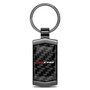 Chevrolet Corvette C8 Z06 Real Black Carbon Fiber Gunmetal Black Case Key Chain