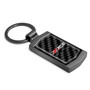 Chevrolet Z71 Real Black Carbon Fiber Gunmetal Black Case Key Chain