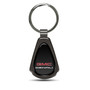 GMC Denali Black Dome Gunmetal Black Metal Teardrop Key Chain