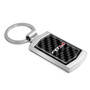 GMC AT4 Real Black Carbon Fiber Chrome Metal Case Key Chain