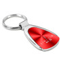 Lincoln MKS Logo Red Tear Drop Key Chain
