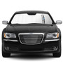 Chrysler Logo Universal Fit Enforced Stand-Up Auto Windshield Sun Shade at Standard Size 54"x 27.5"