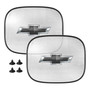 Chevrolet Black Logo Logo Car Side Window Mesh Sun Shades for Baby Children UV Protection, 2 Pack