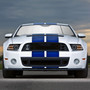 Ford Mustang GT Universal Fit Enforced Stand-Up Auto Windshield Sun Shade at Jumbo Size 59"x 30"