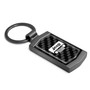 Jeep Grill Real Black Carbon Fiber Gunmetal Black Metal Case Key Chain
