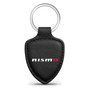 Nissan NISMO Black Real Leather Shield-Style Key Chain