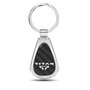 Nissan Titan Logo Real Black Carbon Fiber Chrome Metal Teardrop Key Chain