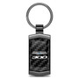 Chrysler 300 Real Black Carbon Fiber Gunmetal Black Metal Case Key Chain