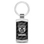 RAM Power Wagon Real Black Carbon Fiber Chrome Metal Case Key Chain