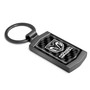 RAM Power Wagon Real Black Carbon Fiber Gunmetal Black Metal Case Key Chain