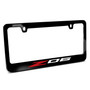 Chevrolet Corvette C8 Z06 Black Metal License Plate Frame