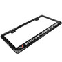 Chevrolet Corvette C8 in 3D Real Carbon Fiber ABS Plastic License Plate Frame