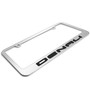 GMC Denali New in 3D Mirror Chrome Metal License Plate Frame