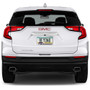 GMC Terrain in 3D Mirror Chrome Metal License Plate Frame