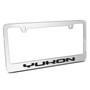 GMC Yukon in 3D Mirror Chrome Metal License Plate Frame