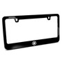 Jeep Willys Star Logo Black Metal License Plate Frame