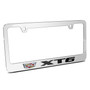 Cadillac XT6 in 3D Mirror Chrome Metal License Plate Frame