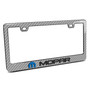 Mopar in 3D Silver Real 3K Carbon Fiber Finish ABS Plastic License Plate Frame