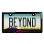 Acura A-Spec Logo in 3D Gray Letters on Black Real 3K Carbon Fiber Finish ABS Plastic License Plate Frame