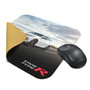 Honda Civic Type-R in White Side View Racing Graphic PC Mouse Pad for Gaming and Office