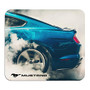 Ford Mustang Smoking Tire Graphic PC Mouse Pad for Gaming and Office
