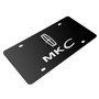 Lincoln MKC 3D Dual Logo Black Stainless Steel License Plate