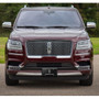 Lincoln Navigator 3D Dual Logo Black Stainless Steel License Plate