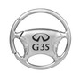 Infiniti G35 Silver Steering Wheel Key Chain