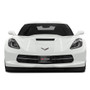Chevrolet Corvette C7 Z06 3D Logo on Black Carbon Fiber Pattern Stainless Steel License Plate