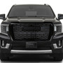 GMC Denali 3D Dark Gray Dual Logo Black Stainless Steel License Plate