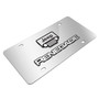 Jeep Renegade 3D Dual Logo Mirror Chrome Stainless Steel License Plate