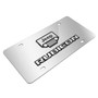 Jeep Rubicon 3D Dual Logo Mirror Chrome Stainless Steel License Plate