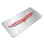 Jeep Trailhawk 3D Logo Mirror Chrome Stainless Steel License Plate