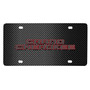 Jeep Grand-Cherokee 3D Red Edge Black Carbon Fiber Patten Steel License Plate