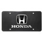 Honda 3D Black Logo Dual 100% Real Carbon Fiber License Plate