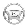 Mazda 6 Steering Wheel Chrome Keychain