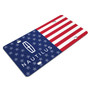 Lincoln Nautilus Logo USA Flag Graphic Special Aluminum Metal License Plate
