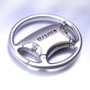 Nismo Logo Car Steering Wheel Key Chain